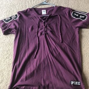 VS Pink Jersey t shirt